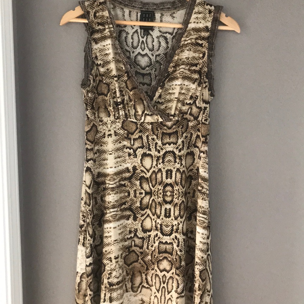 Leopard-Print Dress